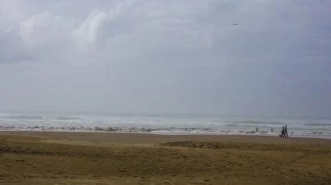 Beach timelapse Stock Footage 55777983