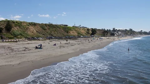 Beach Timelapse Stock Footage 77554143