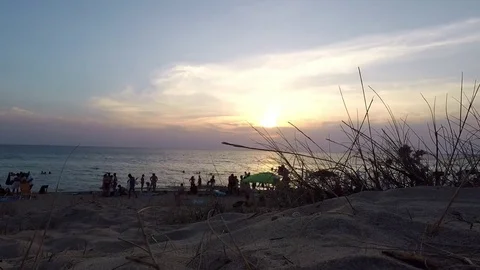 Beach timelapse Video stock 79106754