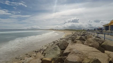 Beach Timelapse Stock Footage 95264622