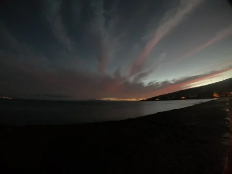 Beach timelapse sunset02 Stock Footage 303465515