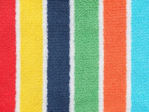 Beach towel background Stock Photos