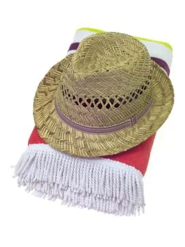 Beach towel Stock Photos