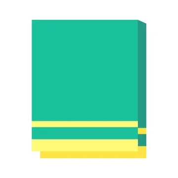 A beach towel vector illustration Stock Illustration