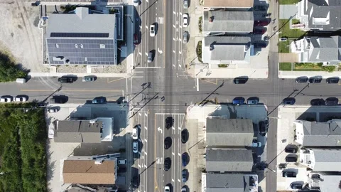 Beach Traffic Video stock 136441054