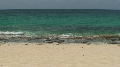 Beach Transition  Stock Footage 476247