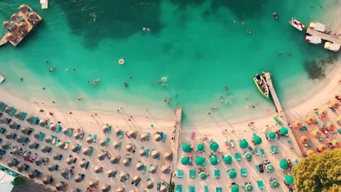 Beach travel Video stock 160421622