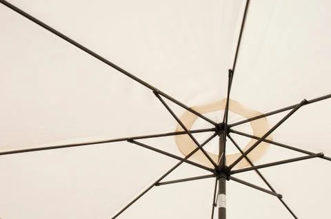 Beach umbrella background Stock Photos