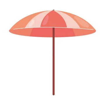 Beach umbrella icon Stock Illustration