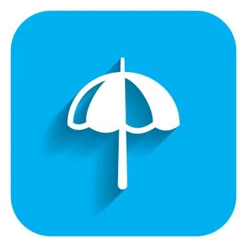 Beach umbrella Stock-Illustration