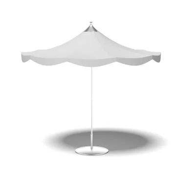 Beach umbrella Ilustração Stock