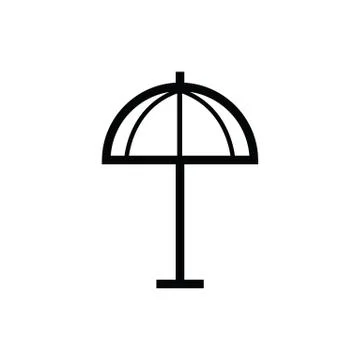 Beach umbrella 스톡 일러스트