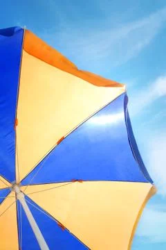 Beach umbrella Stock Photos