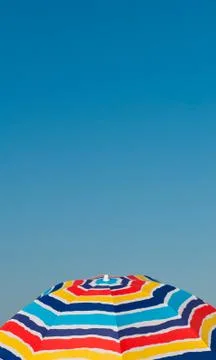 Beach umbrella Stock Photos