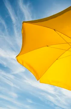 Beach umbrella Stock Photos
