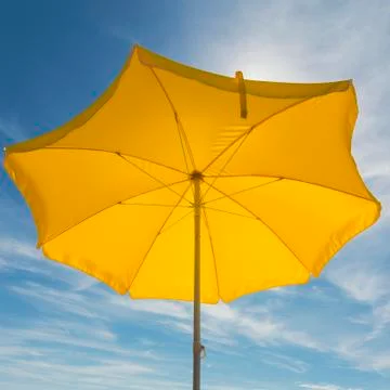 Beach umbrella Stock Photos