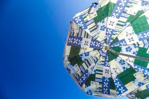Beach umbrella Stock Photos