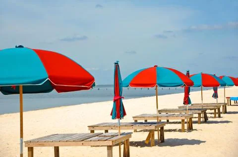 Beach Umbrella Stock Photos