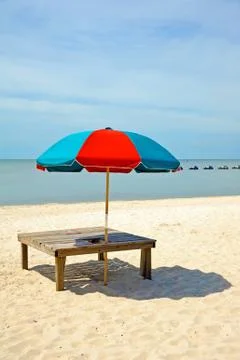 Beach Umbrella Stock Photos