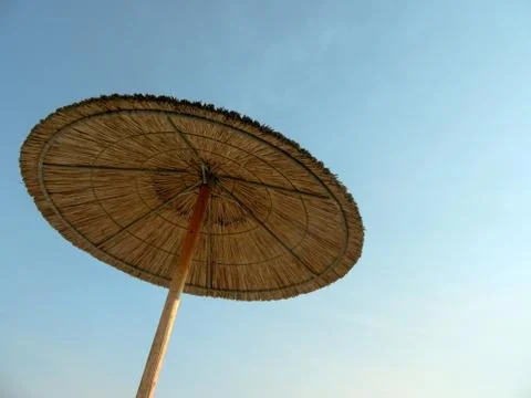 Beach umbrella Stock Photos