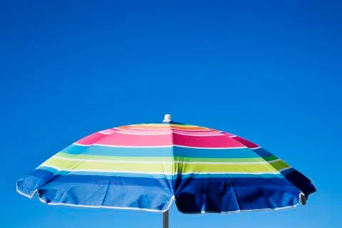 Beach umbrella Stock-Fotos
