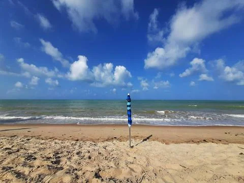 Beach umbrella Stock Photos