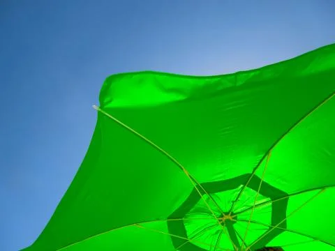BEACH UMBRELLAS Stock Photos