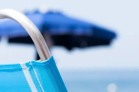 Beach umbrellas Stock Photos