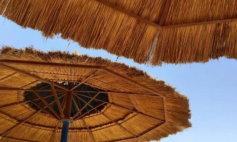 Beach Umbrellas Stock Photos