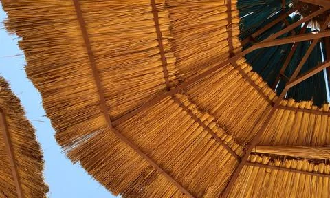 Beach Umbrellas Stock Photos