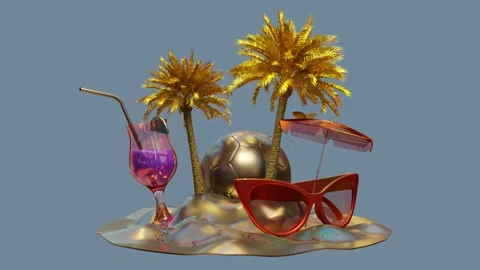 A beach vacation Stock Footage 149692433