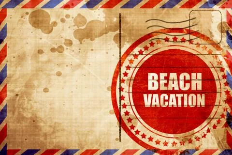 Beach vacation イラスト素材