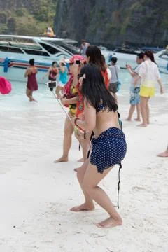 Beach vacation Stock Photos