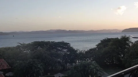 Beach view from the Balcony Video stock 78518700