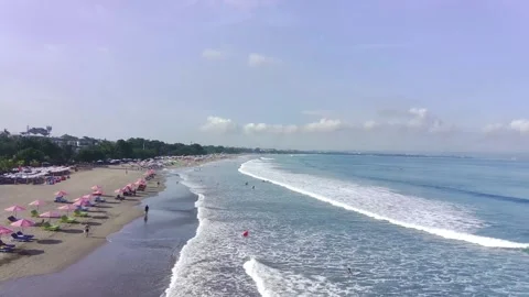 Beach view in Bali Stock Footage 277409664