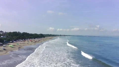 Beach view in Bali Stock Footage 277409754