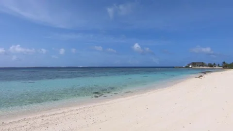 Beach view Maldives 動画素材 160125027