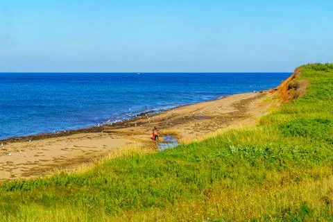 Beach view, PEI Stock Photos