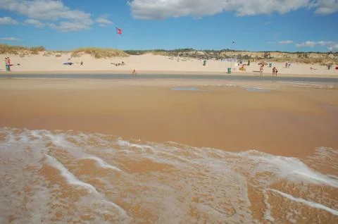 Beach view Stock Photos