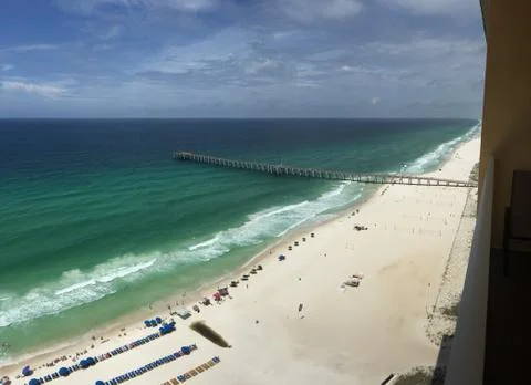 Beach view Stock Photos