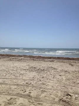 Beach View 库存照片