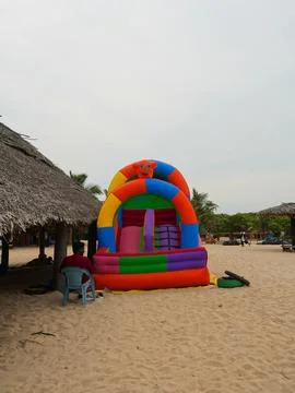 A beach view Foto stock