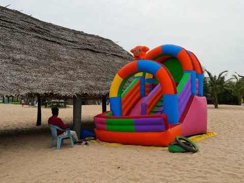 A beach view Foto stock