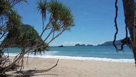 Beach view Stock Photos