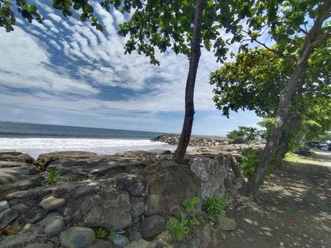 Beach view Stock Photos