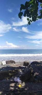 Beach view Foto stock