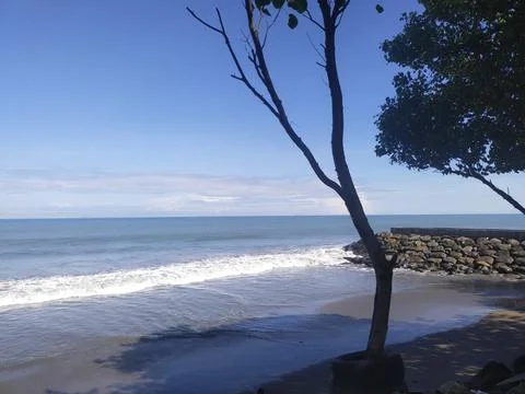 Beach view Stock Photos