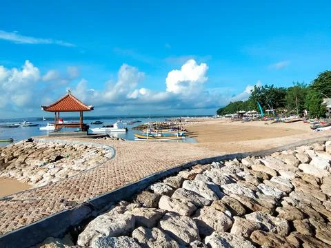 Beach view Stock Photos