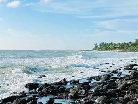 Beach view Stock Photos