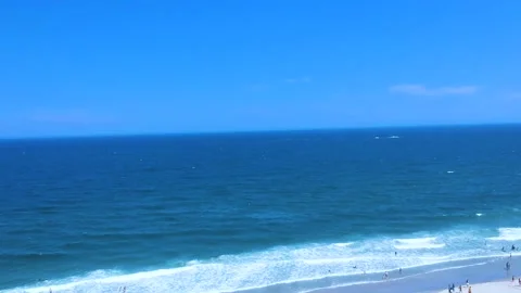 Beach View with water waves 動画素材 156367046